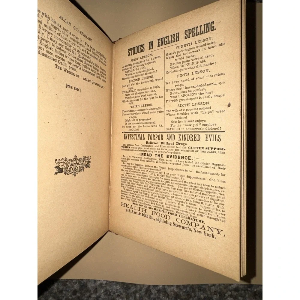 Allen Quartermain - Arlington Edition Antique - Hurst & Co By H Rider Haggard